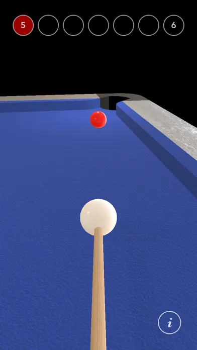 Captures d'écran de Pocket Snooker