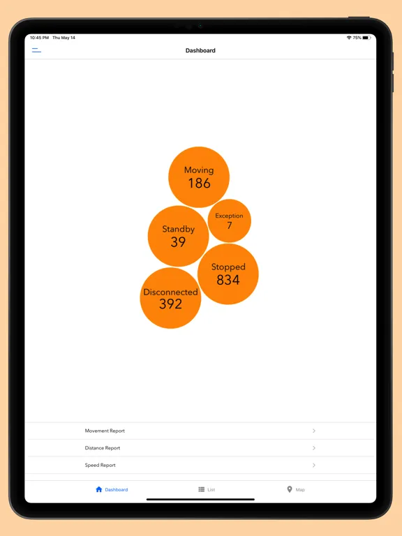 Zrzuty ekranu EnTakip Vehicle Tracking iPad 