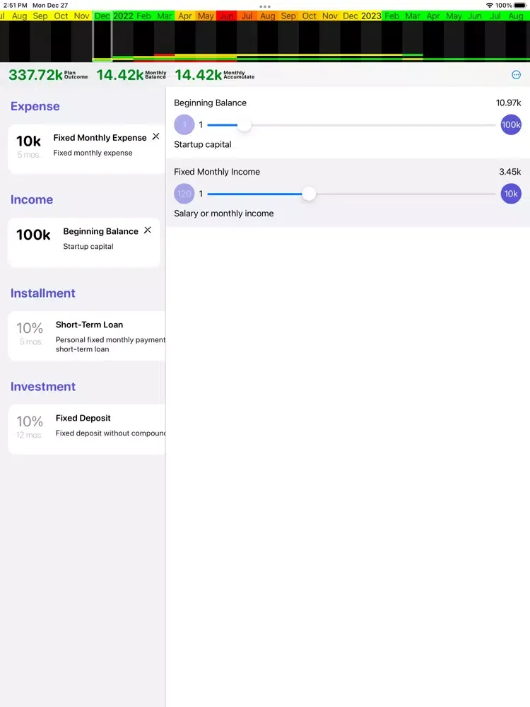 Planci iPad  Screenshots