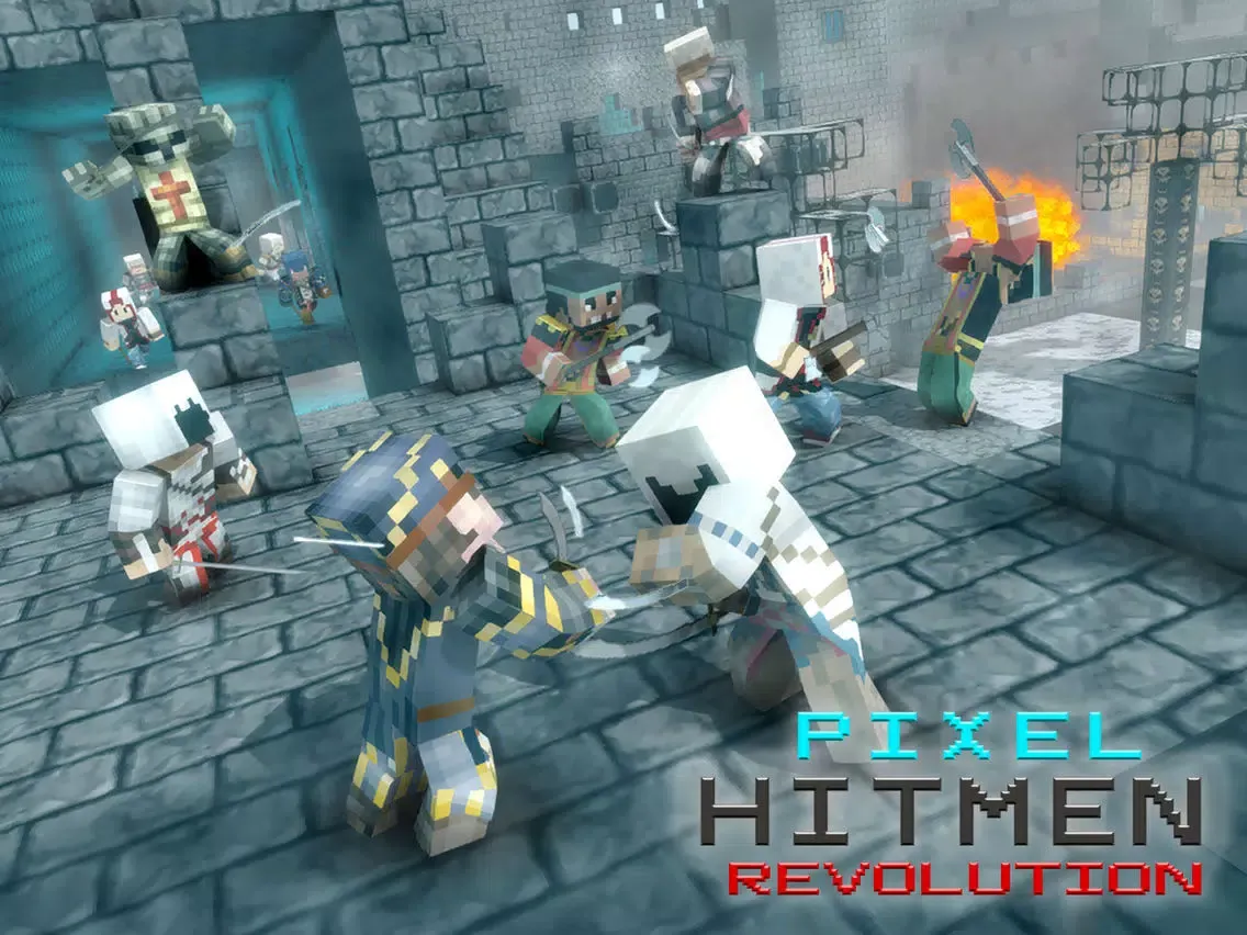 Скриншоты Pixel Hitman Revolution iPad 