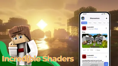 Mod Community for Minecraft PE Ekran Görüntüleri