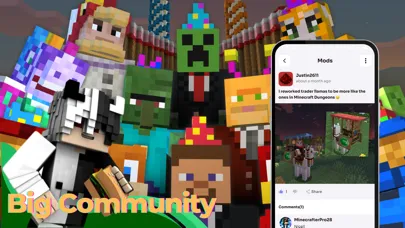 Mod Community for Minecraft PE Ekran Görüntüleri