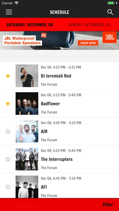 KROQ Events Ekran Görüntüleri
