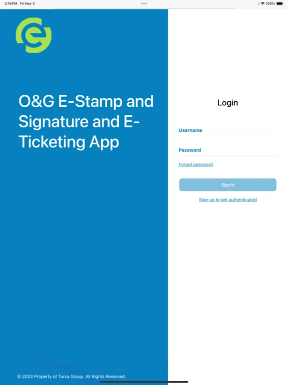 تصاویر O&G E-Stamp and Signature iPad 