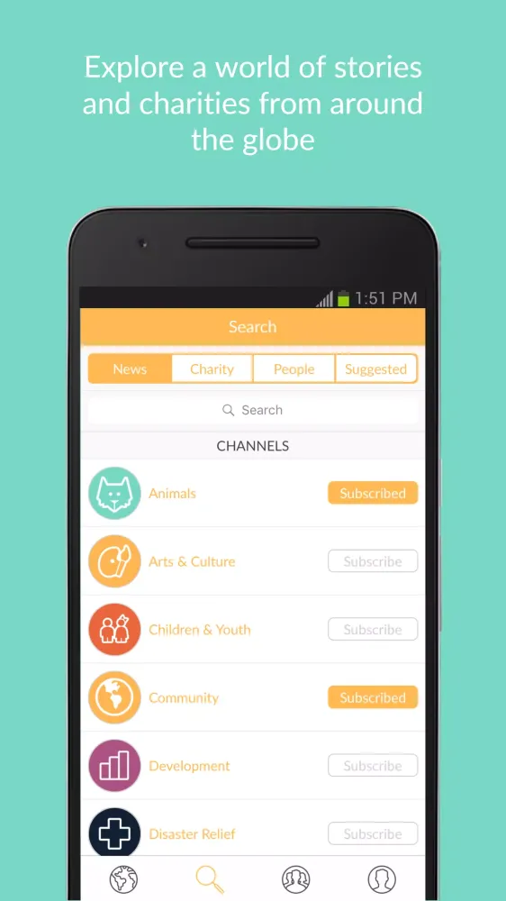 Givo App - Giving & Good News Screenshots
