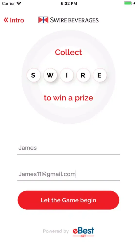 ภาพหน้าจอของ Swire Shake Station