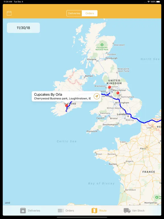 Deliver for SAP Business One iPad  Screenshots