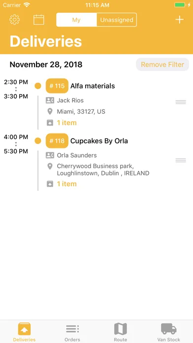 Deliver for SAP Business One Screenshots