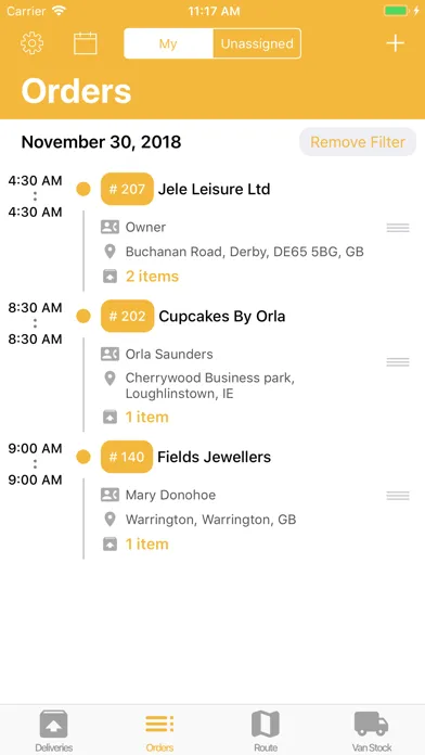 Deliver for SAP Business One Screenshots