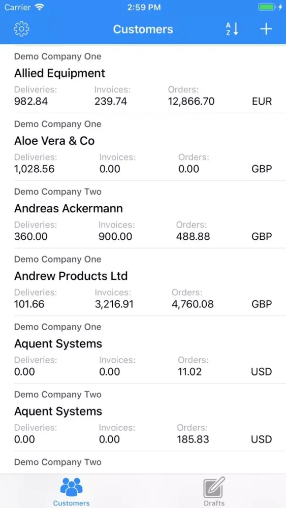 Enterpryze mobileCollect 스크린샷