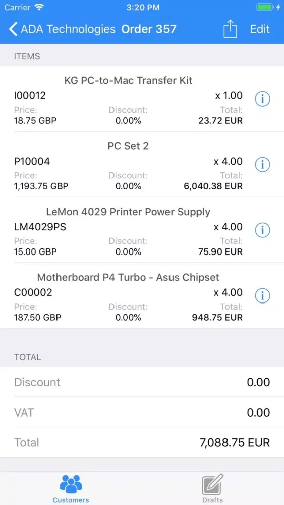 Enterpryze mobileCollect 스크린샷