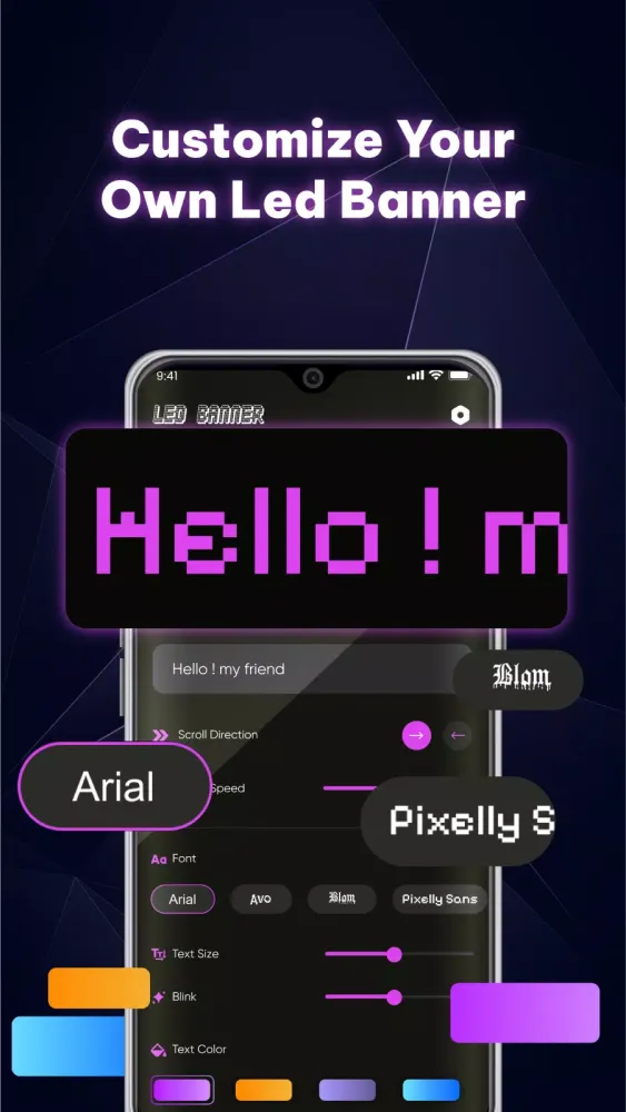 LED Banner - LED Scroller App 스크린샷