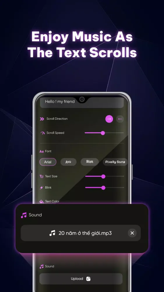 LED Banner - LED Scroller App 스크린샷