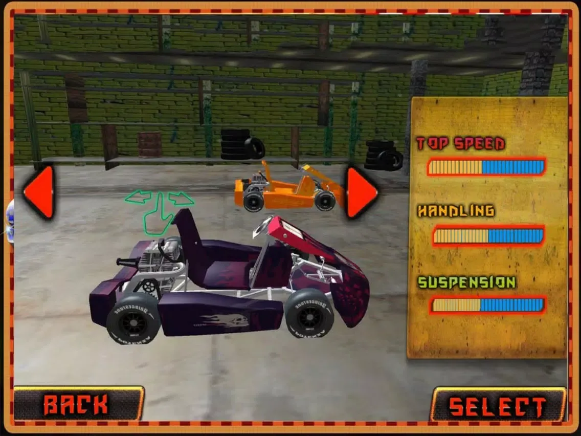 Capturas de pantalla de Kart Hight Speed 3D iPad 