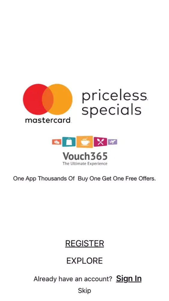 Capturas de pantalla de Mastercard Priceless Specials