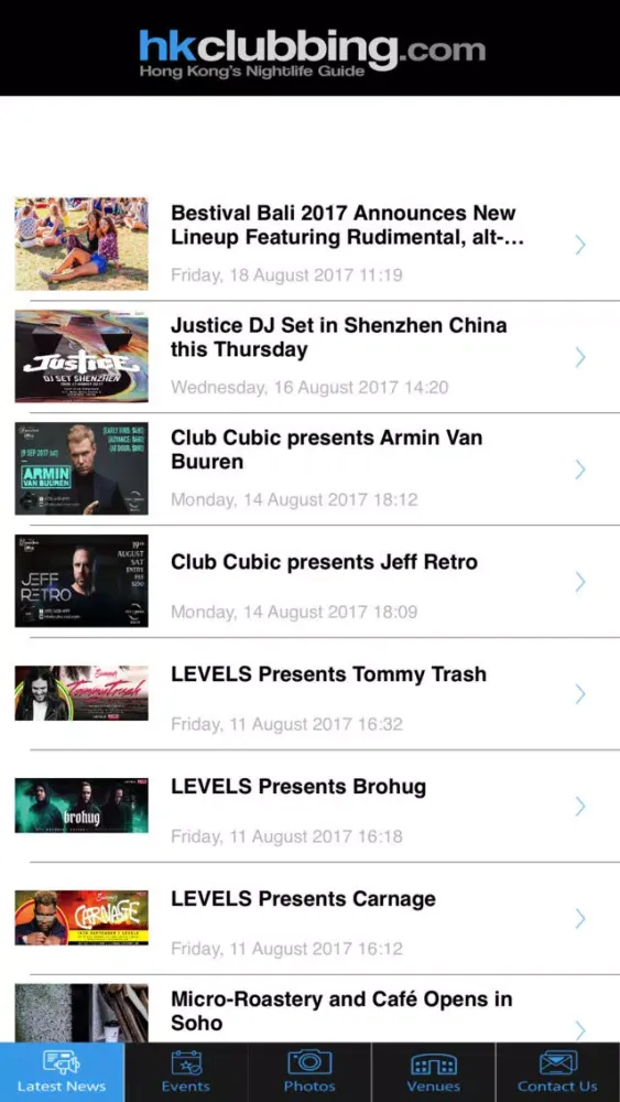 Hong Kong’s Nightlife Guide应用截图