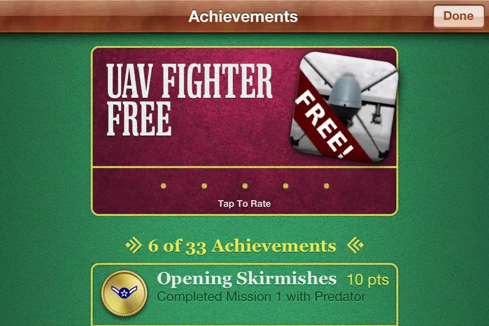 UAV Fighter Free应用截图