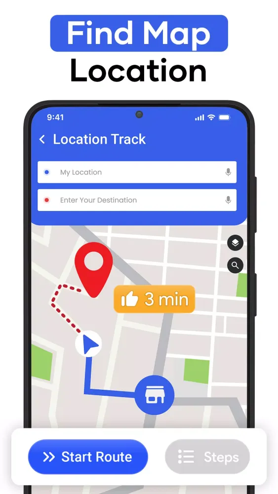 Скриншоты GPS Navigation & Map Direction