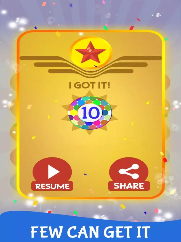 10 Circle Can you get - Addicting & Simple & fun puzzle free game iPad  스크린샷