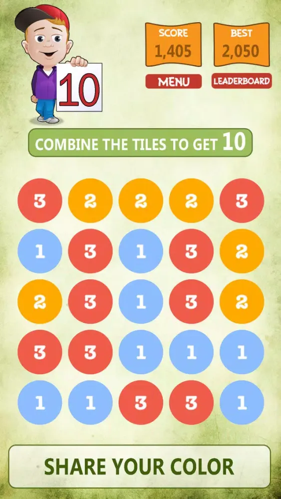 10 Circle Can you get - Addicting & Simple & fun puzzle free game 스크린샷