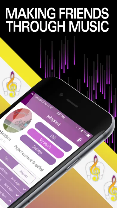 Ảnh chụp màn hình của Music Magnet