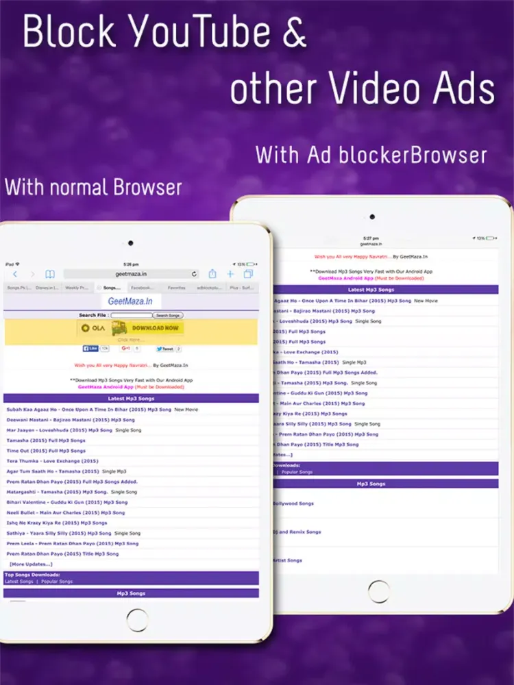 Capturas de pantalla de ADS Block Pro - best ad blocker app iPad 