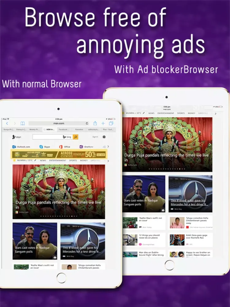 Capturas de pantalla de ADS Block Pro - best ad blocker app iPad 