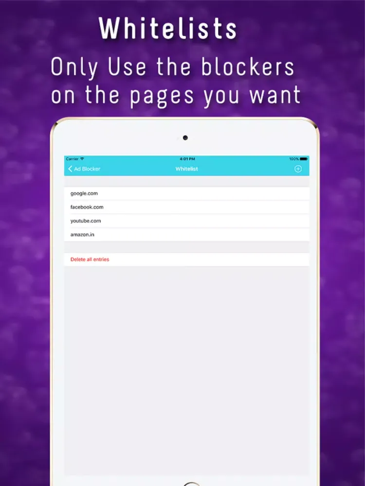 Capturas de pantalla de ADS Block Pro - best ad blocker app iPad 