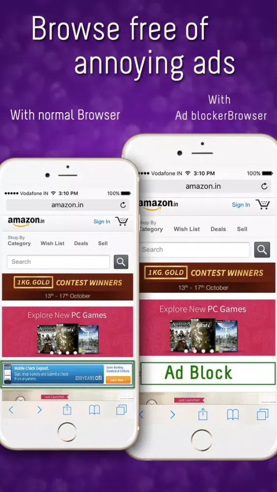 Capturas de pantalla de ADS Block Pro - best ad blocker app