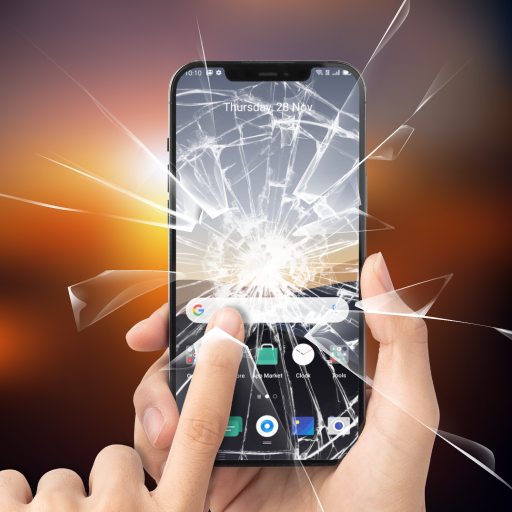 Broken Screen 4K Funny Pranks Broken Screen 4K Funny Pranks