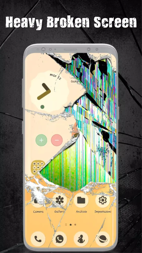 Broken Screen 4K Funny Pranks Screenshots