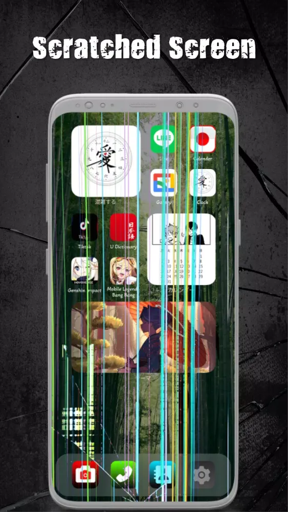 Broken Screen 4K Funny Pranks Screenshots