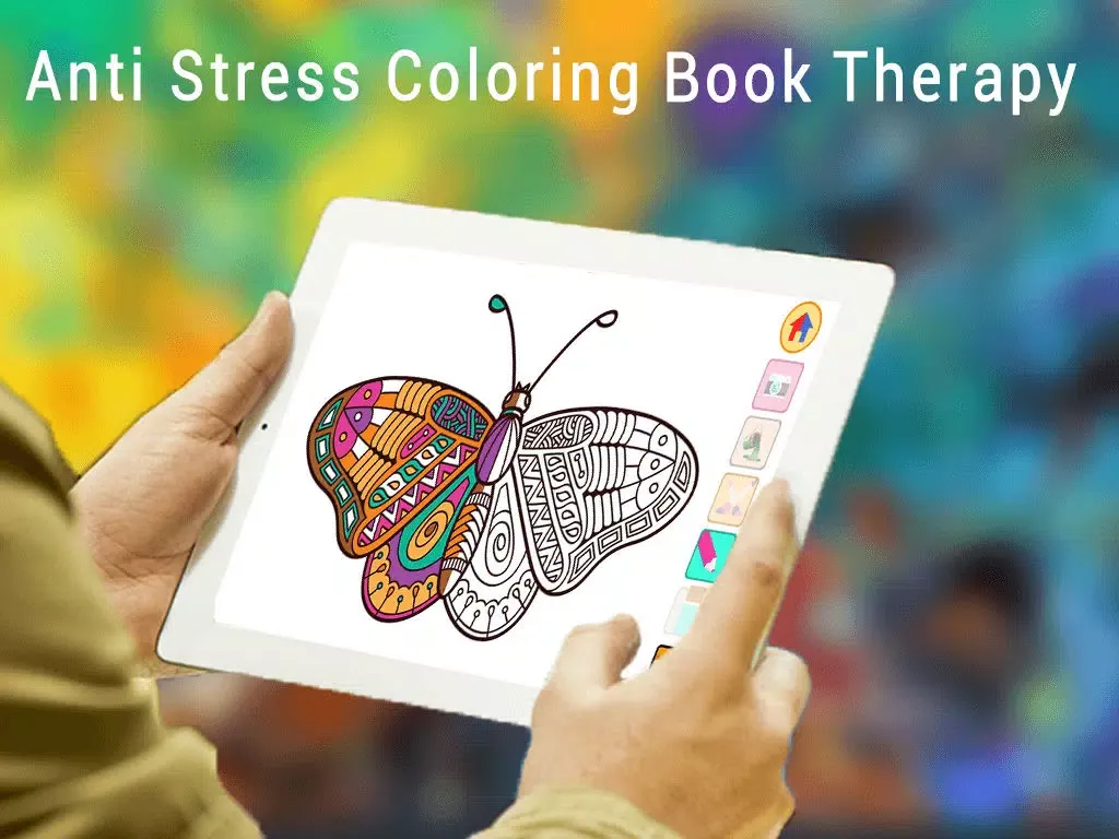 Скриншоты Colorflo Therapy: Coloring Book for Stress Relieving Free iPad 