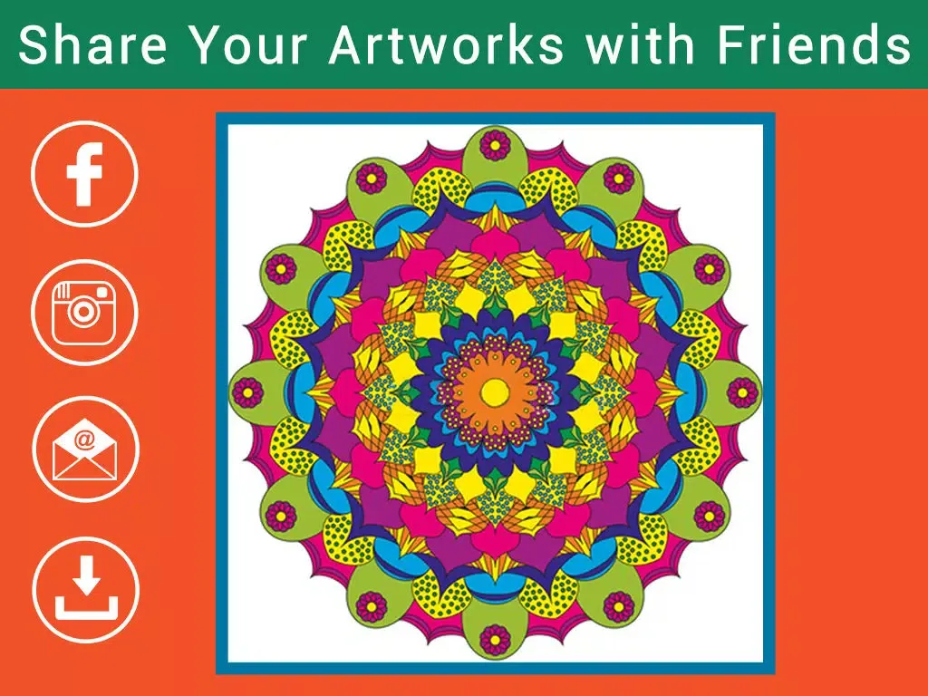 Скриншоты Colorflo Therapy: Coloring Book for Stress Relieving Free iPad 