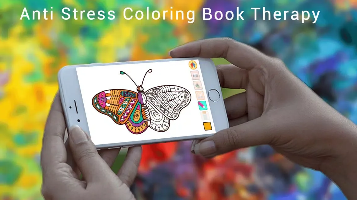 Скриншоты Colorflo Therapy: Coloring Book for Stress Relieving Free