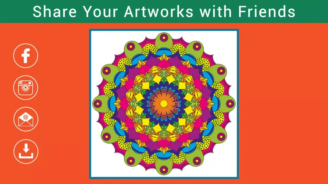 Скриншоты Colorflo Therapy: Coloring Book for Stress Relieving Free
