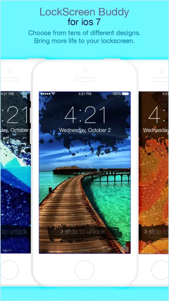 Capturas de tela do MagicLockstar Design Cool Lockscreen Wallpapers