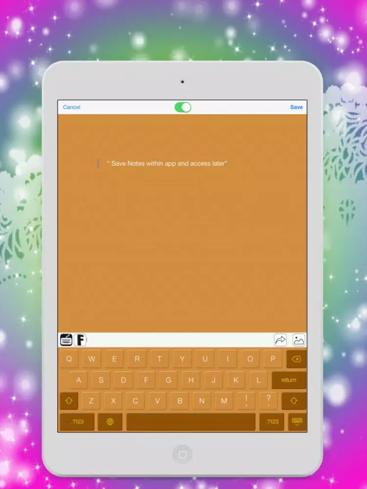 Скриншоты Pimp My Keyboard To Swipe & Type & Cool Fonts iPad 