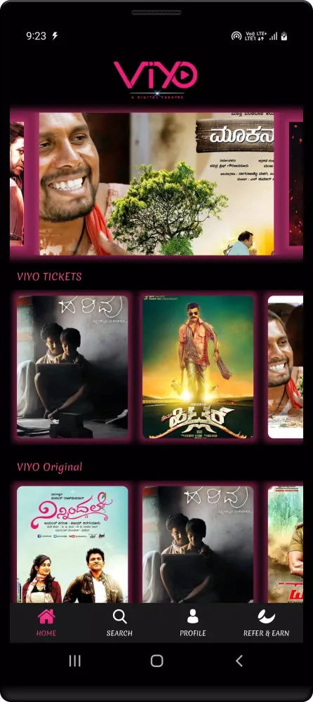 VIYO OTT Screenshots