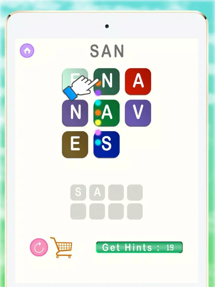 Word Swing! Word Search Puzzles iPad  Ekran Görüntüleri