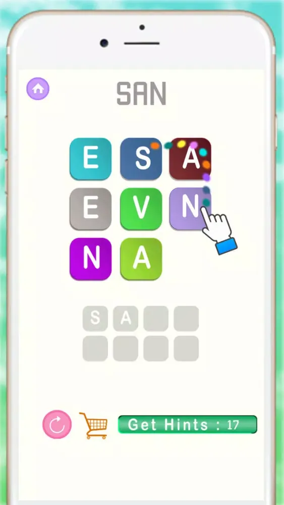 Word Swing! Word Search Puzzles Ekran Görüntüleri