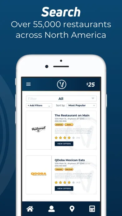 Dining Advantage Screenshots