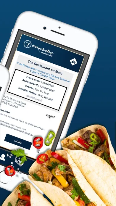 Dining Advantage Screenshots