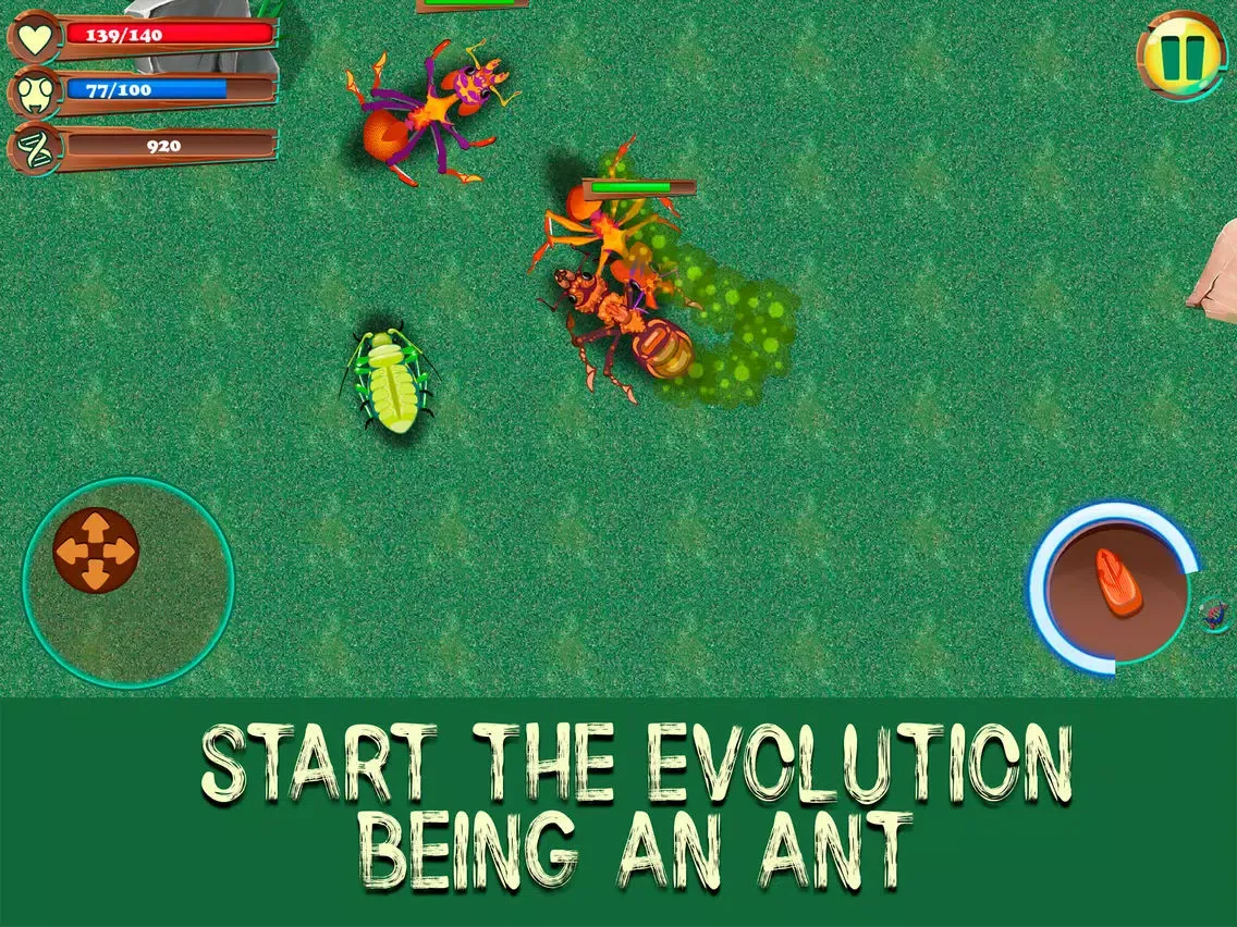 Ảnh chụp màn hình của Ant City Colony Evolution iPad 