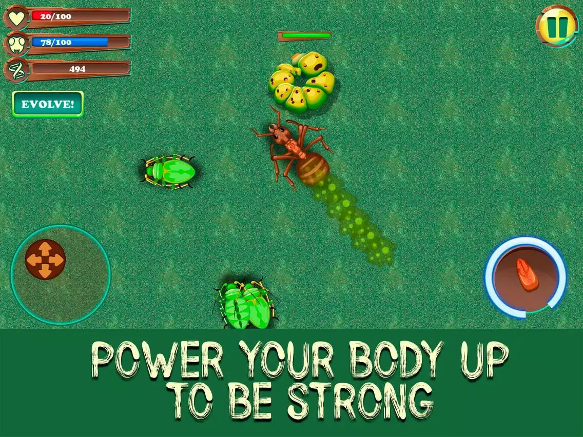 Ảnh chụp màn hình của Ant City Colony Evolution iPad 