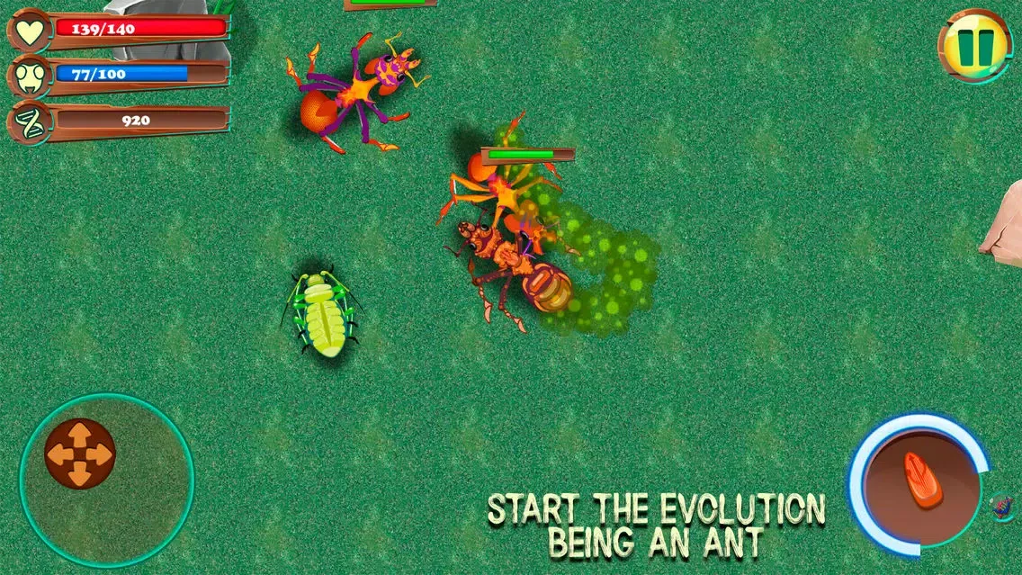 Ảnh chụp màn hình của Ant City Colony Evolution