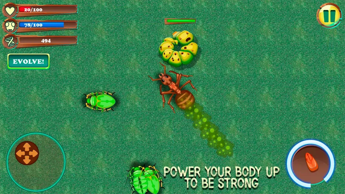 Ảnh chụp màn hình của Ant City Colony Evolution