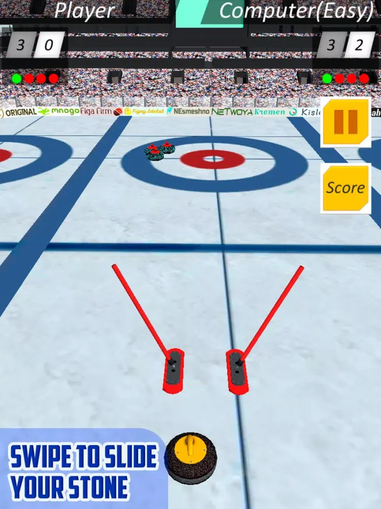 Curling Wintersports King iPad 应用截图