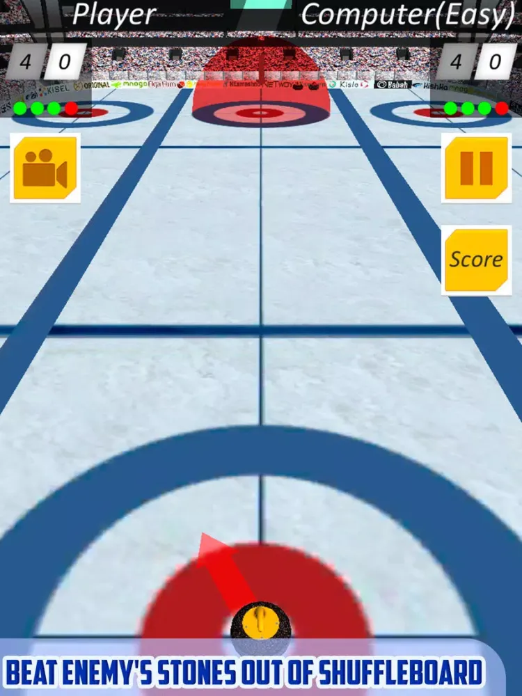 Curling Wintersports King iPad 应用截图