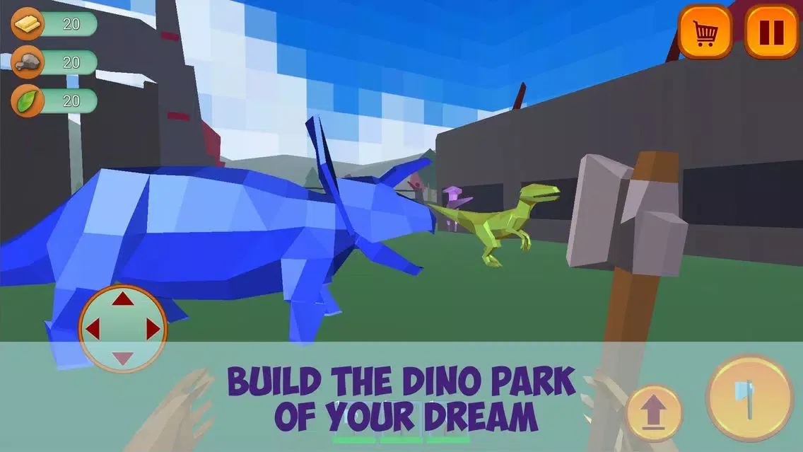 Скриншоты Dino Theme Park Builder Sim